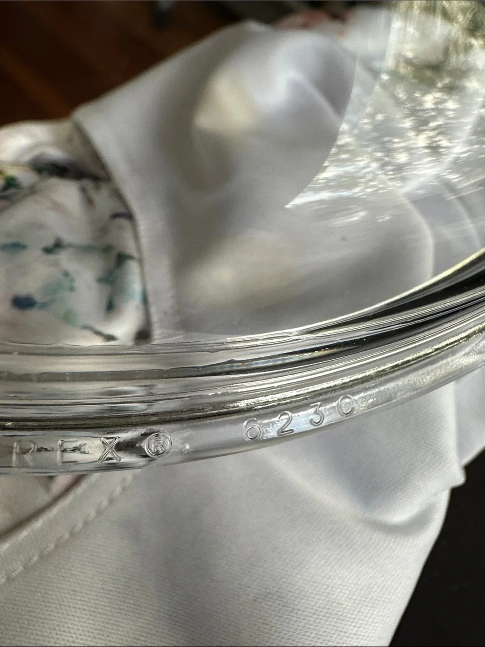 Pyrex Clear Glass replacement Lid